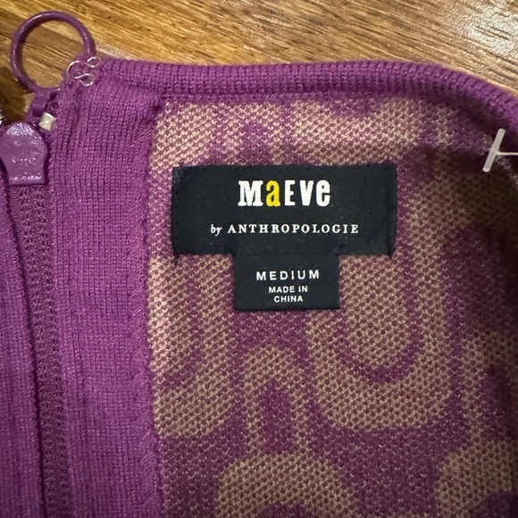 NWT ANTHROPOLOGIE Maeve Maeve Mod Sweater Mini Skirt (M) - Picture 10 of 11